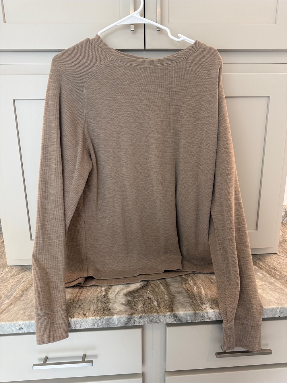 Banana Republic Light Beige Crewneck Sweater